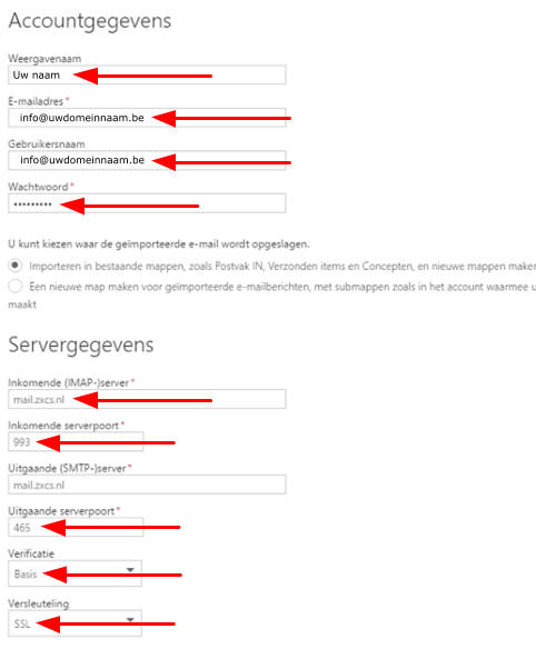 Uw naam info@uwdomeinnaam.be info@uwdomeinnaam.be